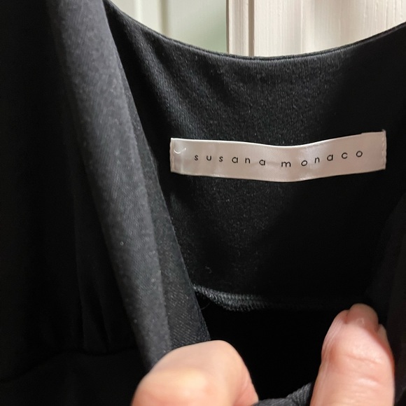 Susana Monaco Black jumpsuit Size Medium - Picture 2 of 2